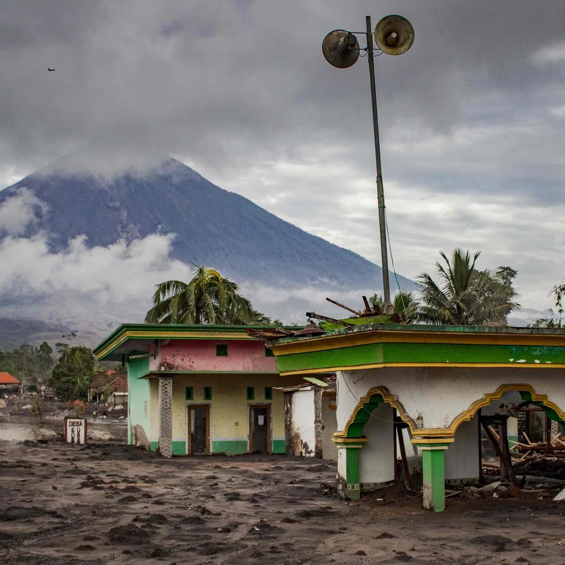 Indonesia's Mount Semeru has been active recently,  having previously erupted on Nov 19 and Dec 5.