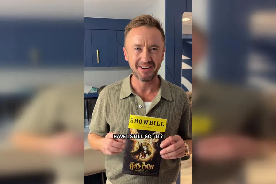 Tom Felton will make his Broadway debut with his turn in Harry Potter And The Cursed Child.