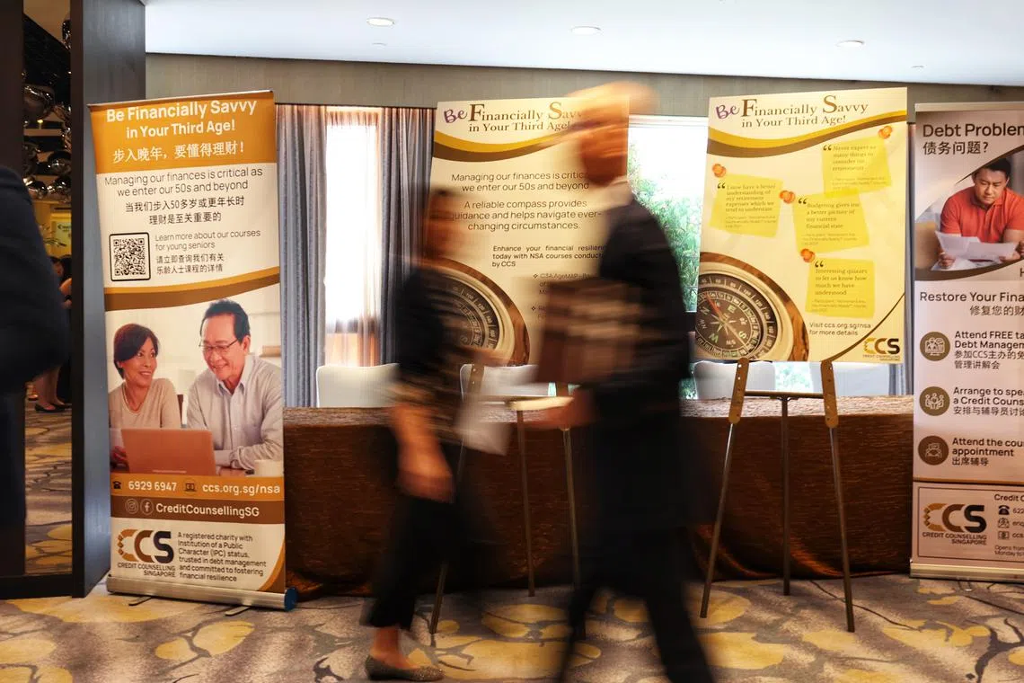 There were 1,146 requests for help lodged with Credit Counselling Singapore in the six months to June 30.