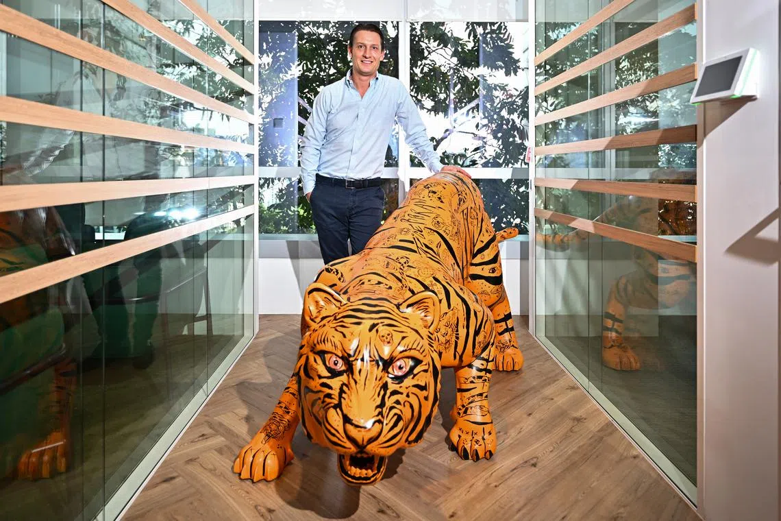 Asia Pacific Breweries Singapore's managing director Reinoud Ottervanger says the company intends to grow the Singapore brand, which is in 60 countries.