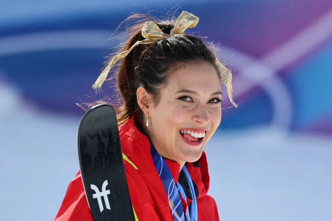 Eileen Gu is the most decorated freestyle skier in Olympic history with three golds and three silvers.