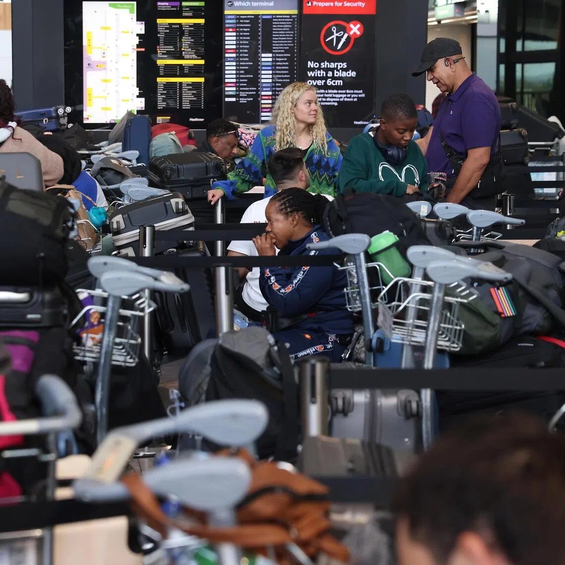 A failure in the air traffic control system upended operations at airports including Heathrow, one of the world’s busiest travel hubs, on Sept 9.