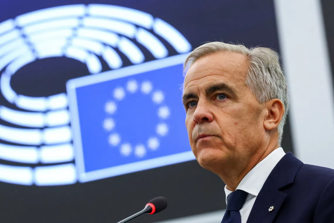 Highlights from Canadian PM Mark Carney's speech in Strasbourg