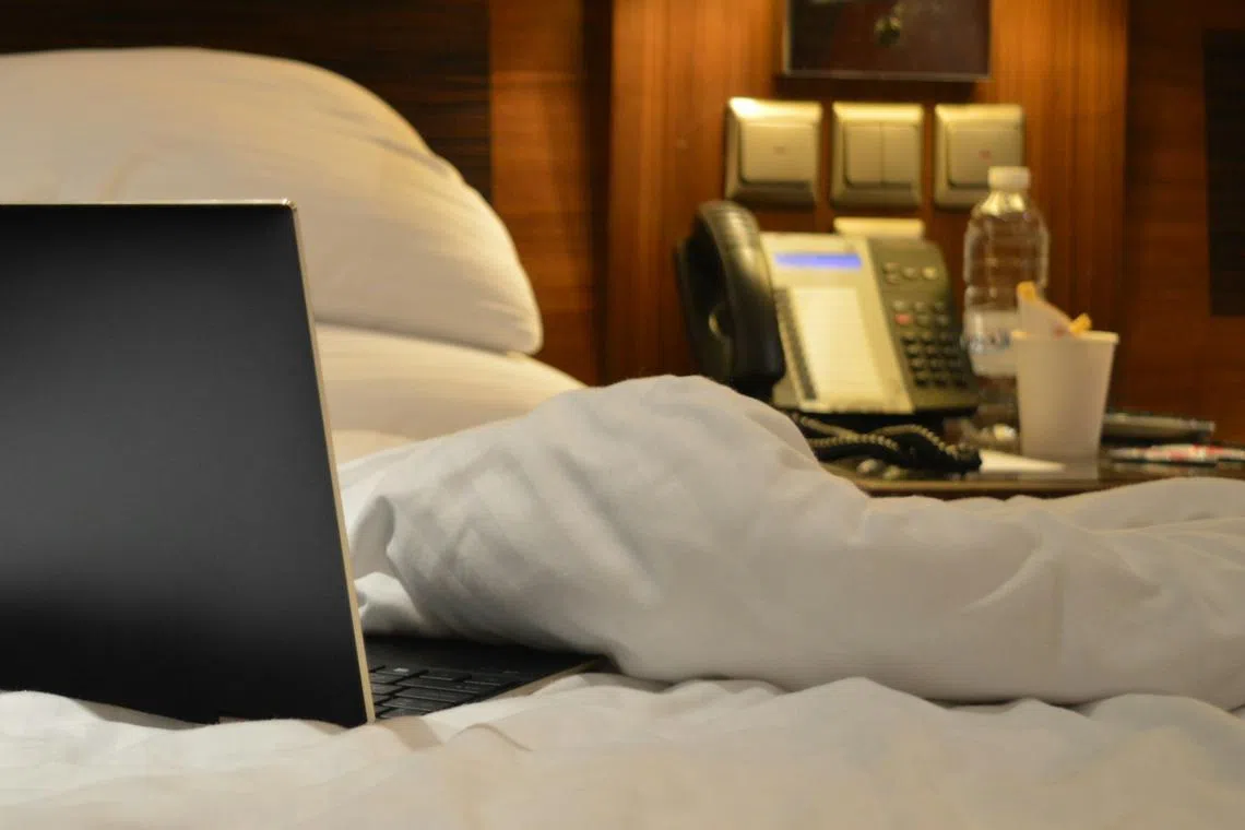 WiFi connections, such as those in hotels, are not secure.