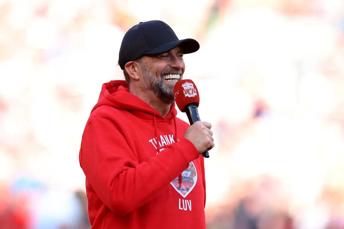 Jurgen Klopp, whose last game as Liverpool manager was on May 19, had an authenticity which connected with fans.