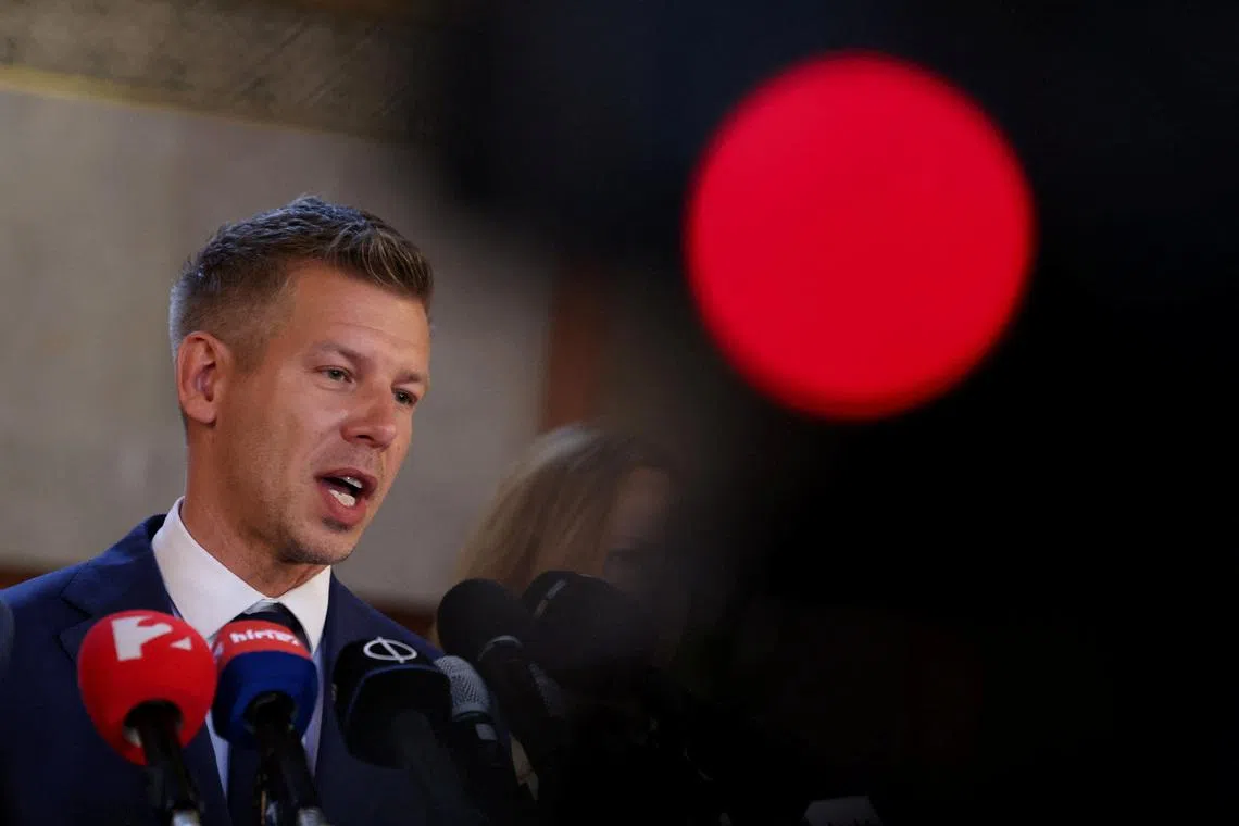 Hungary's Magyar says documents from outgoing government being destroyed