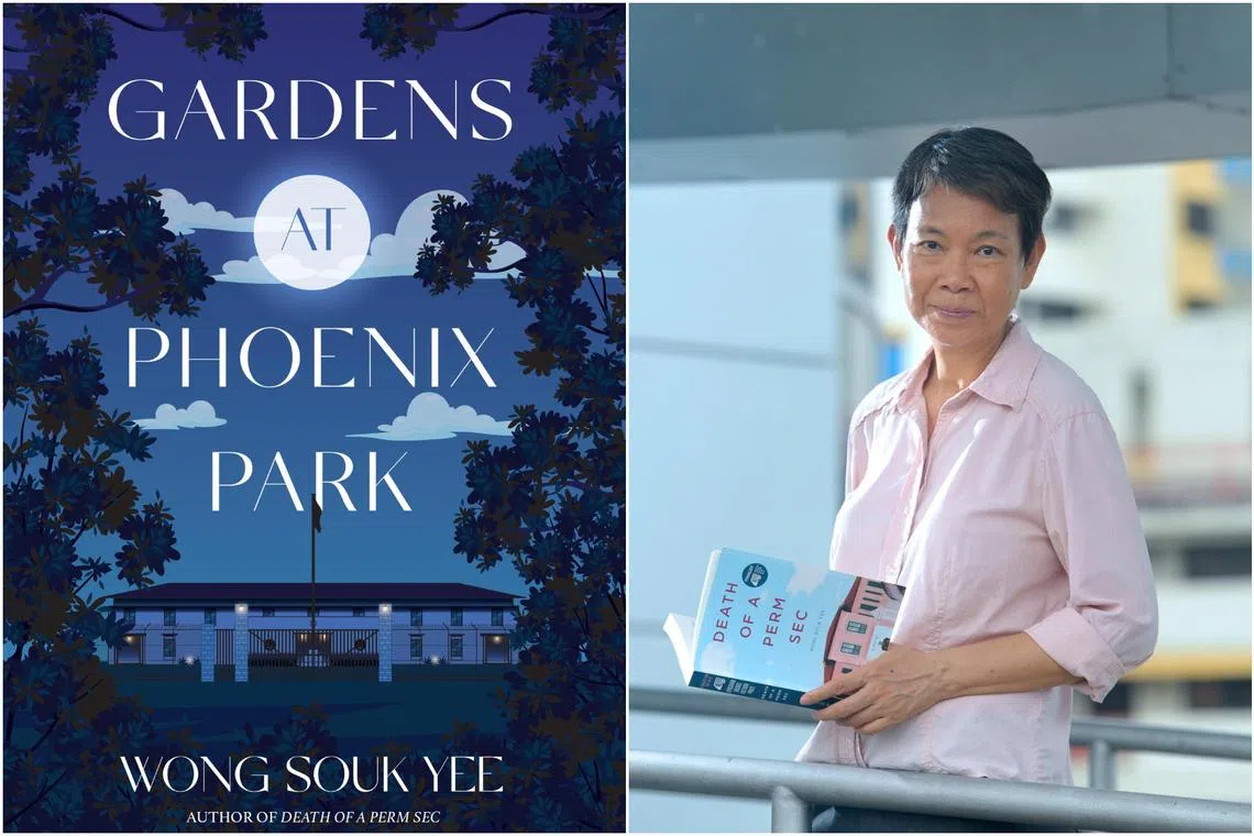 Wong Souk Yee, author of the 2016 Death Of A Perm Sec, puts out a second novel title Gardens At Phoenix Park.