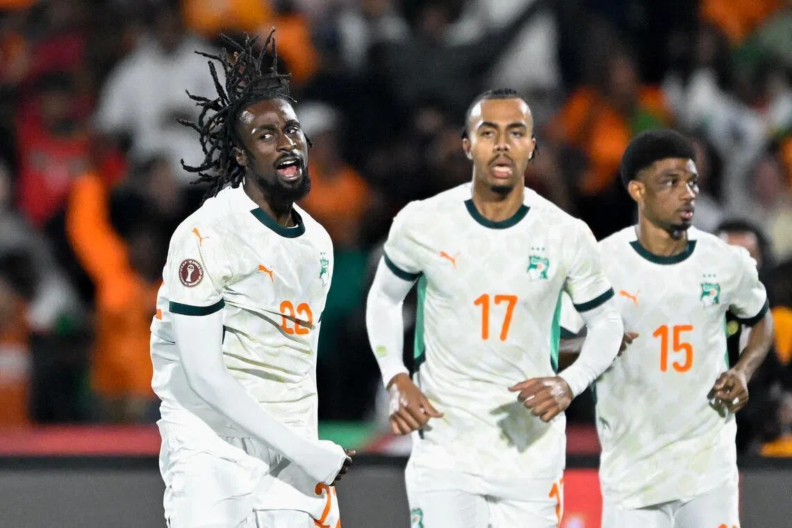 Ivory Coast top Africa Cup of Nations group ahead of Cameroon, Algeria win again