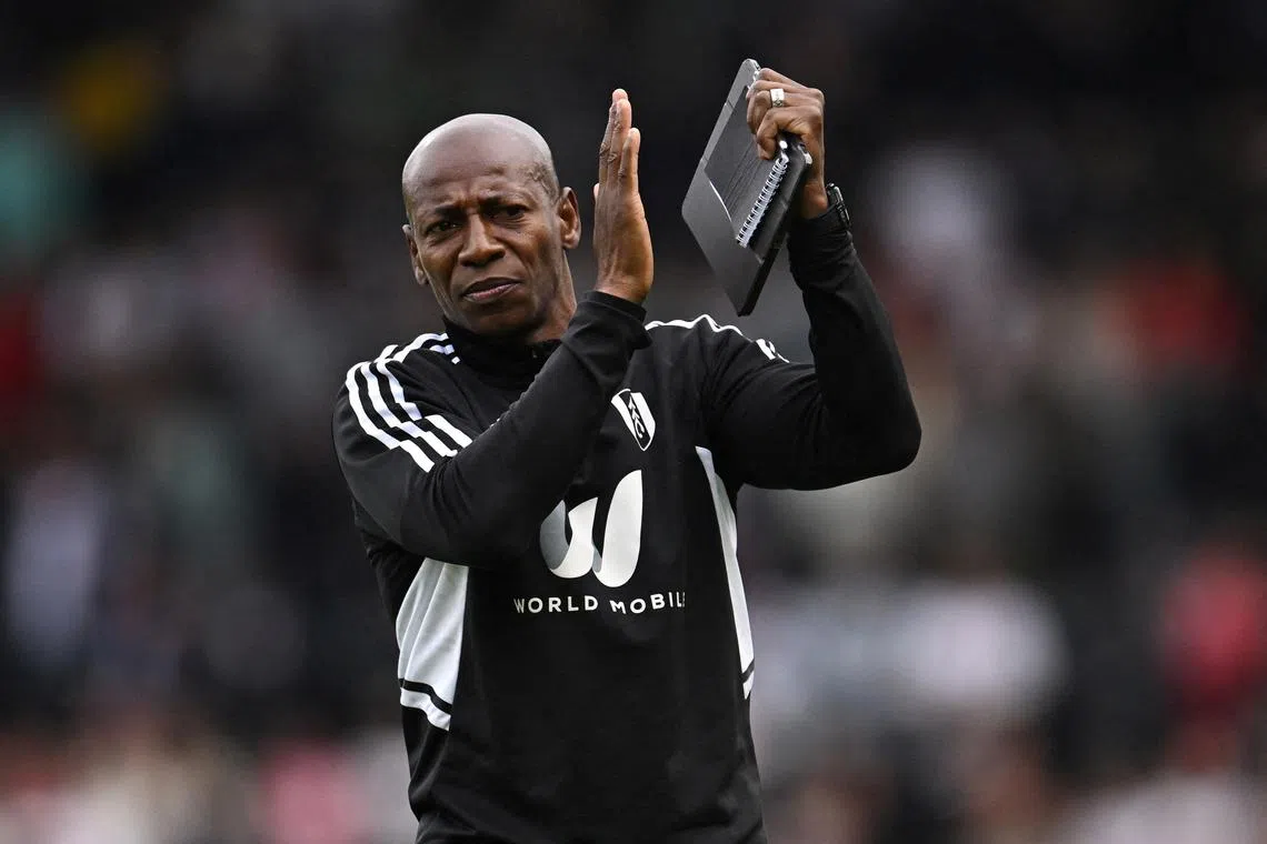FILE PHOTO: Soccer Football - Premier League - Fulham v Manchester City - Craven Cottage, London, Britain - April 30, 2023 Fulham assistant coach Luis Boa Morte after the match REUTERS/Dylan Martinez /File Photo