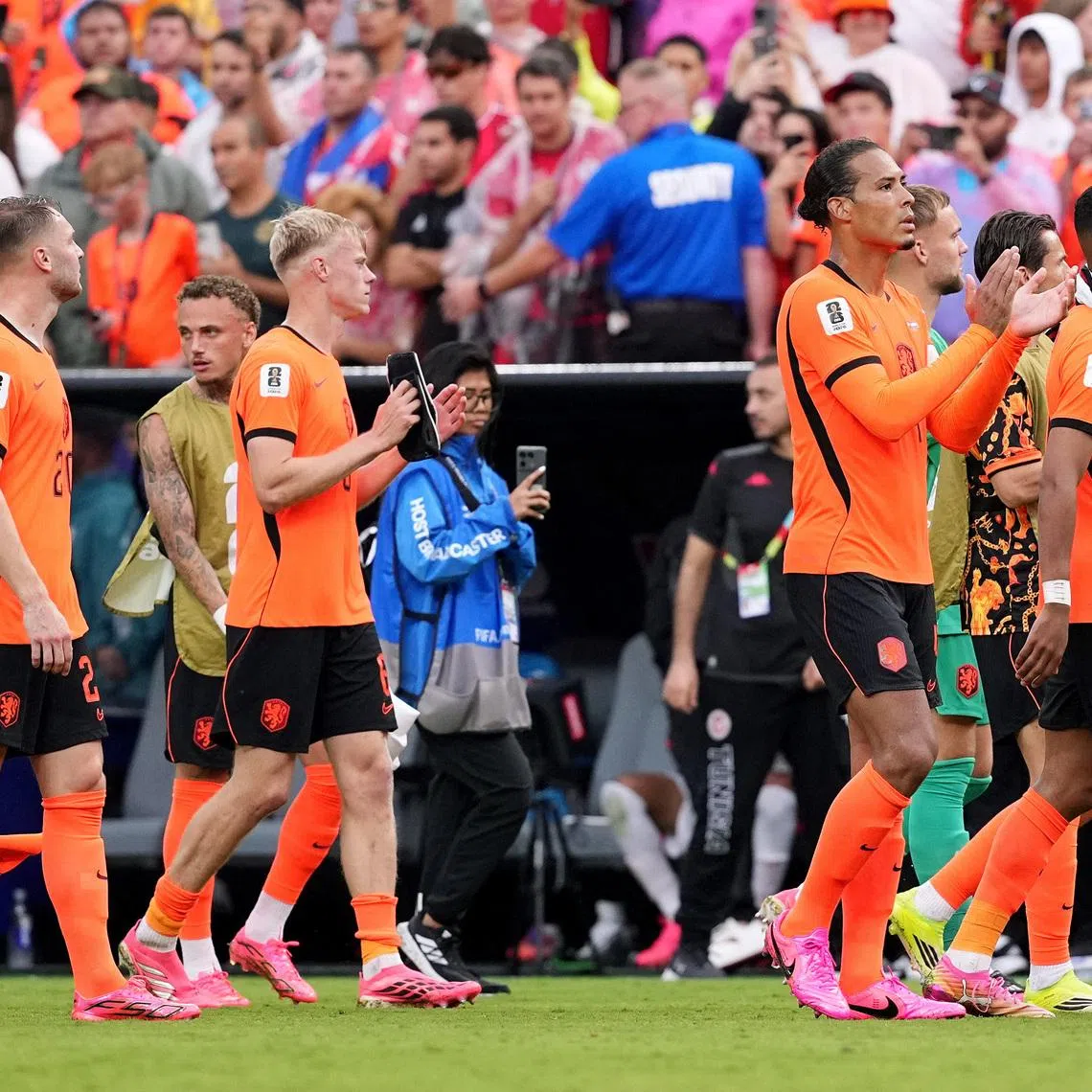 The Netherlands look to be in good form after the group stage.