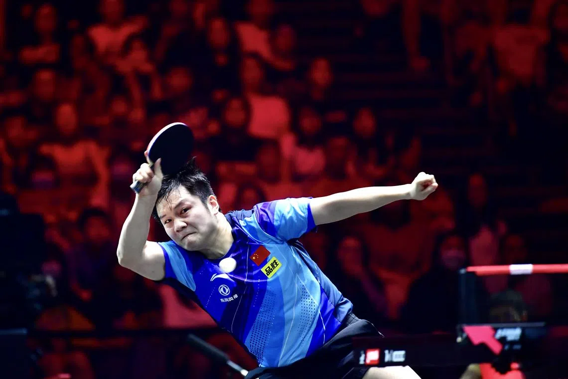 Fan Zhendong announced on Dec 27 he was quitting the WTT World Tour, saying he could not “afford” to pay fines under new participation rules.