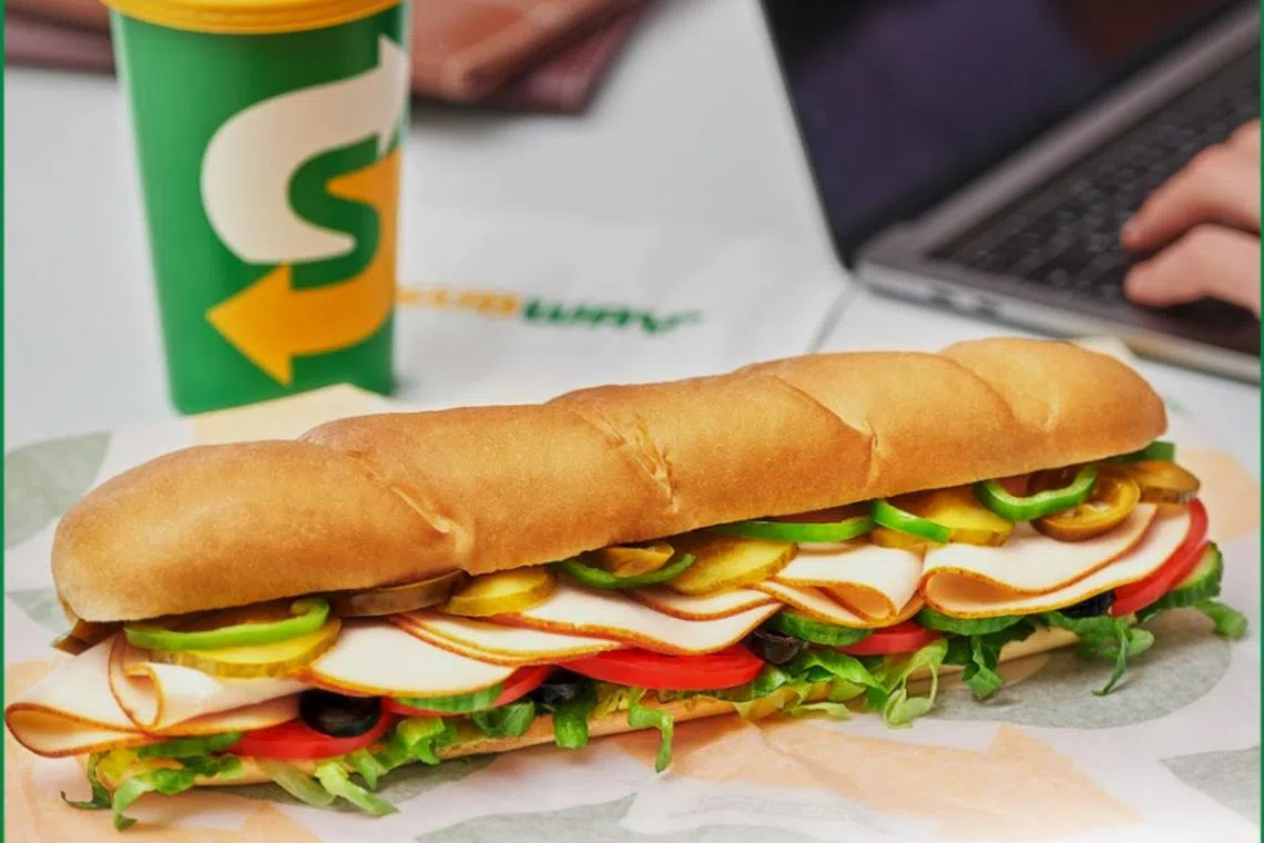 American chain Subway now charges 30 rupees (49 Singapore cents) extra for the cheese slice in most sandwiches.