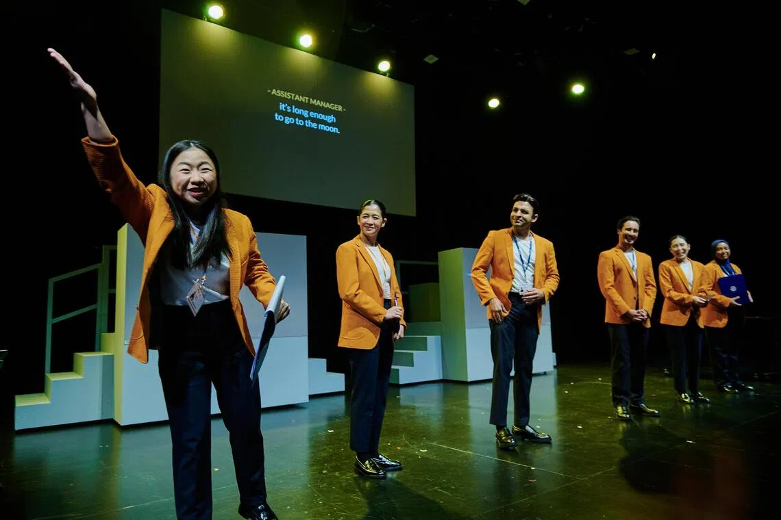 The Necessary Stage's SG Insecure, which plays at Practice Space till Nov 8, offers a history of surveillance in three plays. 