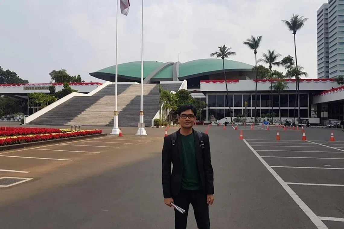 lydisabled - Screenshot. Mr Sikdam Hasyim Gayo, who became blind after a car accident in 2010, running to be a member of Indonesia's Parliament in the Feb. 14, 2024 polls with the backing of the United Development Party.


CREDIT: @sikdam_hasim_gayo/Instagram