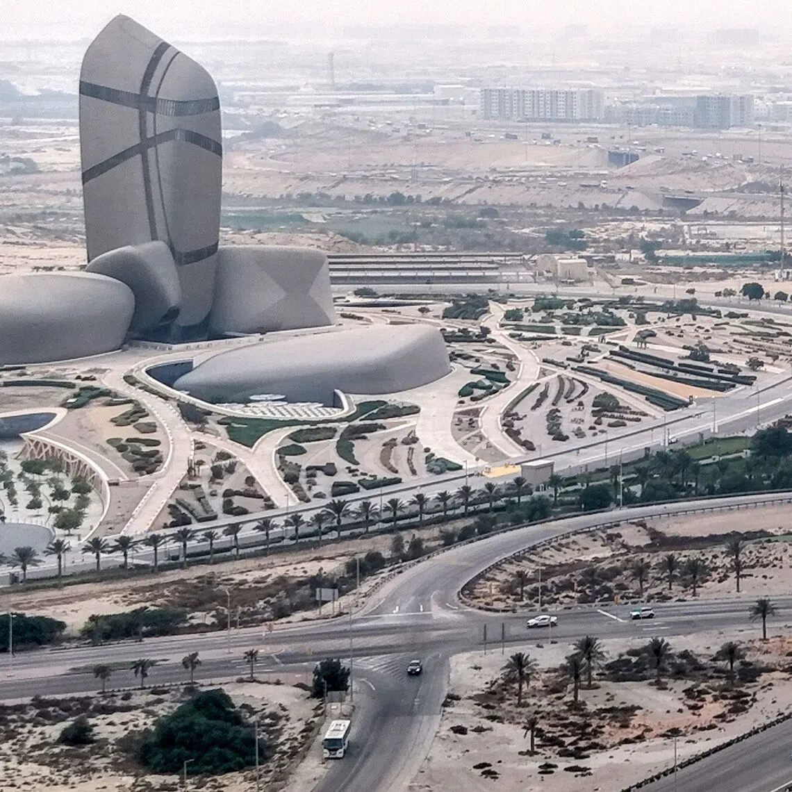 Saudi Aramco’s headquarters in Dhahran, in eastern Saudi Arabia, on Oct 14.  Houthi attacks in Saudi Arabia have stoked concerns over further disruptions to crude supplies.