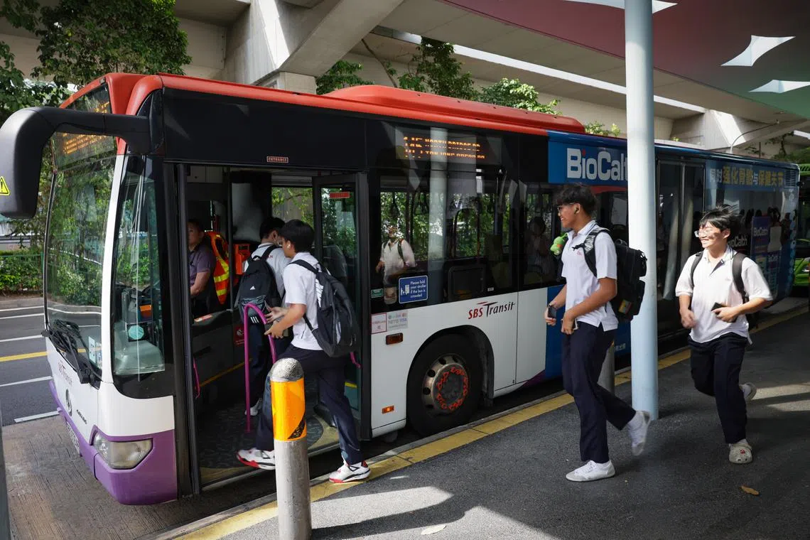 Multiple SBS Transit buses will be diverted in phases to alternative routes, the operator said on Aug 6.