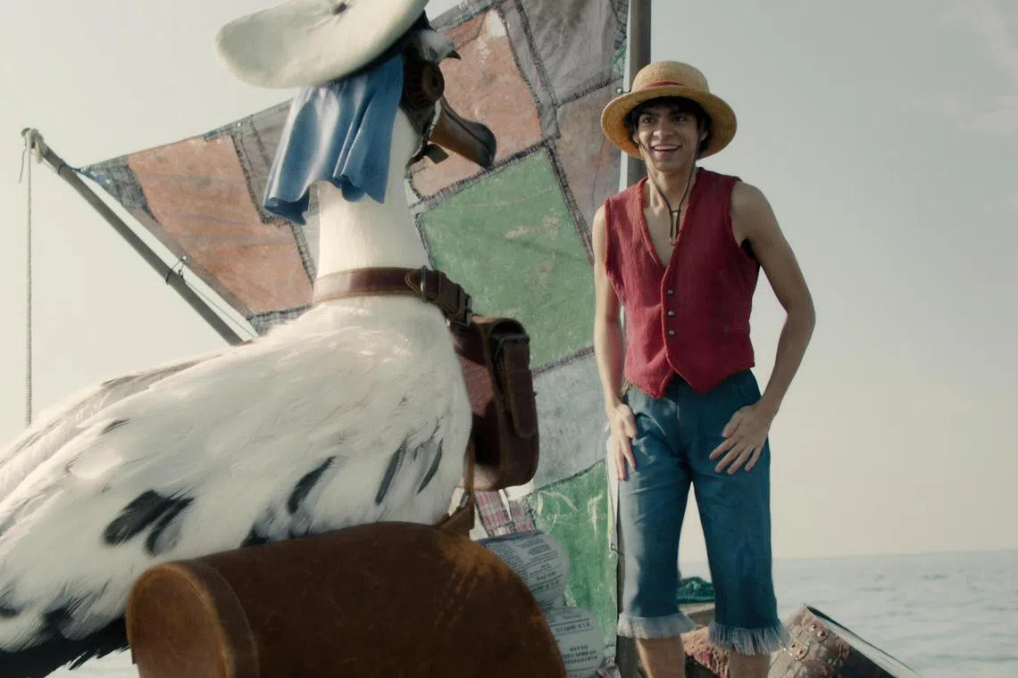 Inaki Godoy stars as Luffy in One Piece.