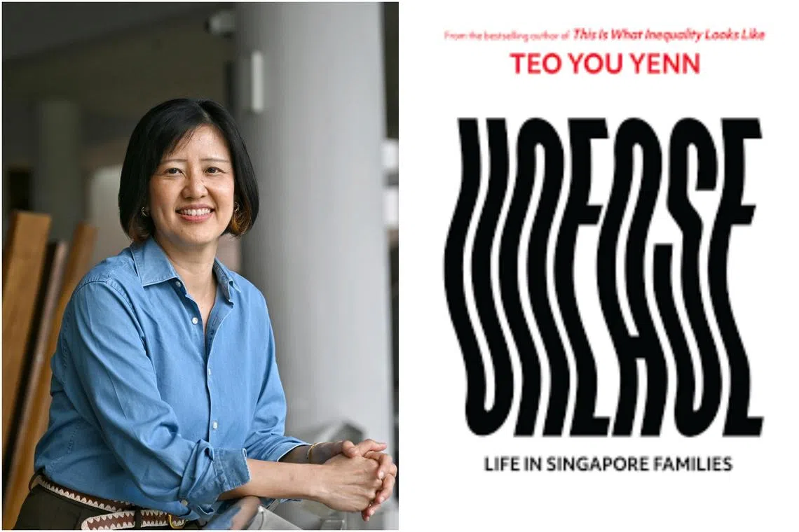 Nanyang Technological University associate professor Teo You Yenn has put out a new book, titled Unease: Life In Singapore Families. 