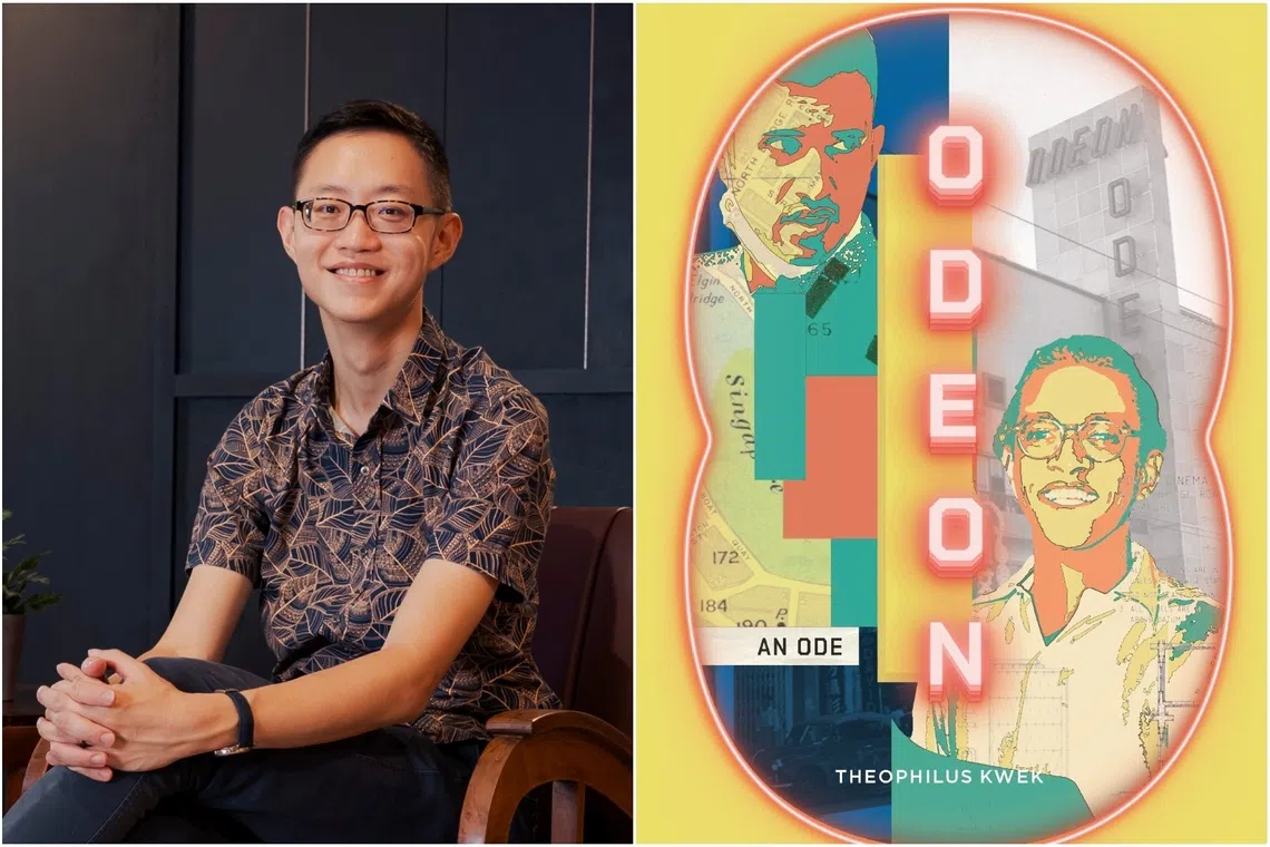 Non-fiction author Theophilus Kwek (left) titled Odeon: An Ode after Odeon Towers, a building Bangladesh national Fazley Elahi Rubel helped build and in which he once surreptitiously slept after being fired.