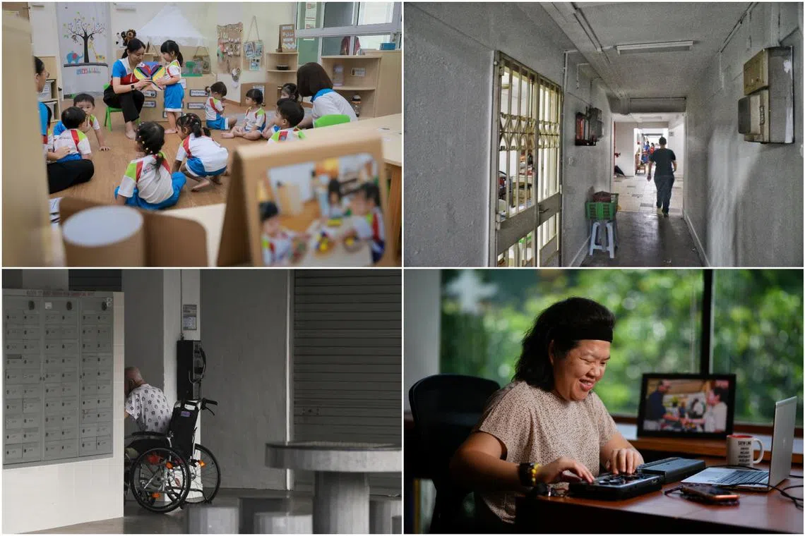 Pre-school fees will be further reduced from 2026, and families in need will receive more financial assistance, along with increased subsidies for long-term care services for those with disabilities. 