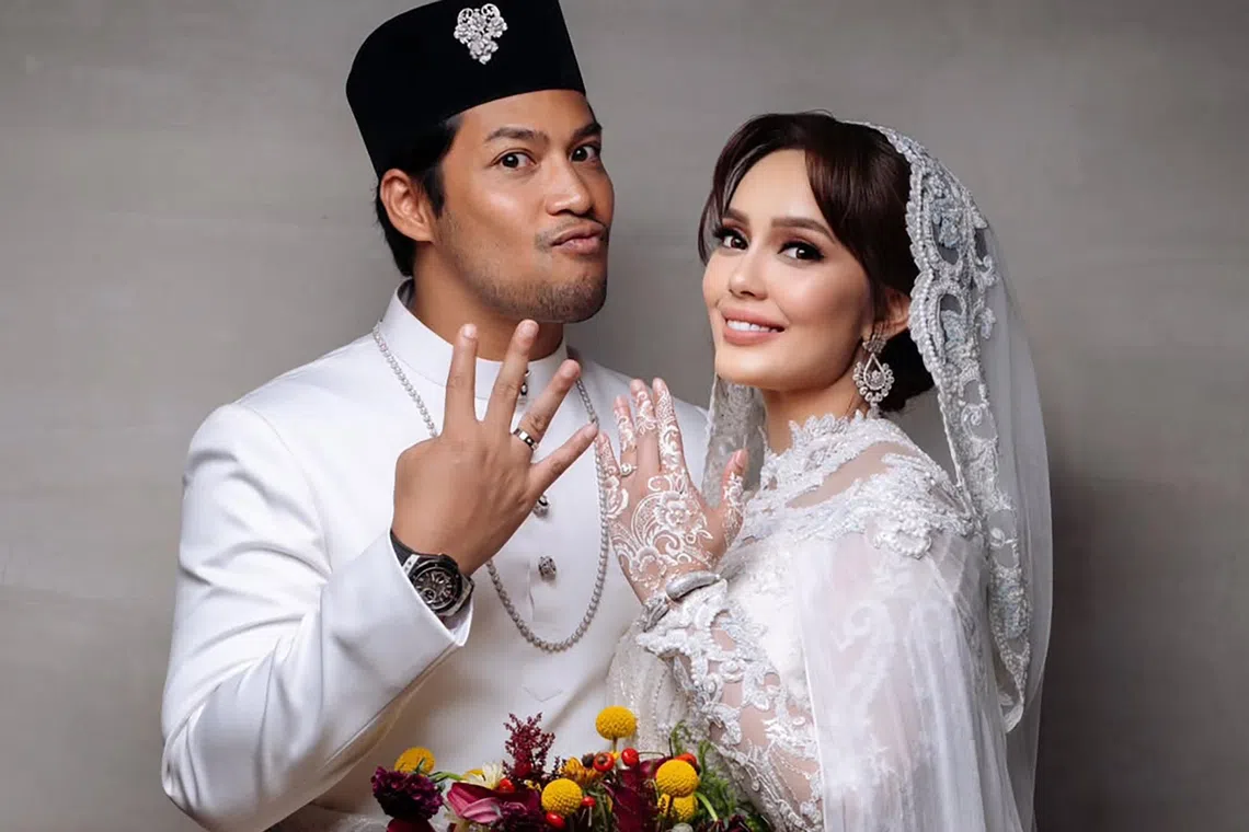 Malaysian actor Kamal Adli and actress Uqasha Senrose married in 2021.