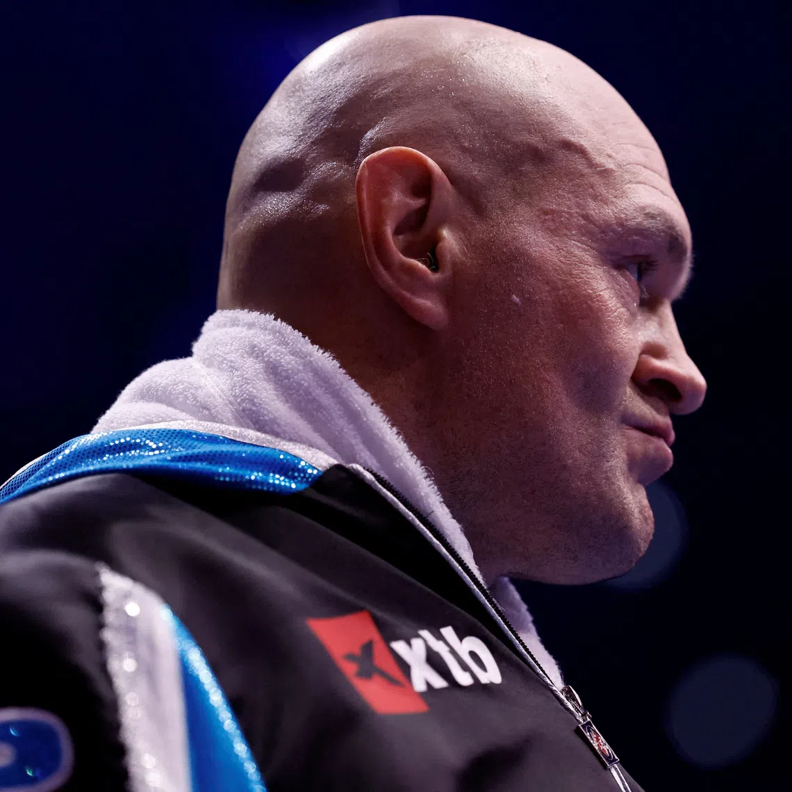 FILE PHOTO: Boxing - Tyson Fury v Arslanbek Makhmudov - Tottenham Hotspur Stadium, London, Britain - April 11, 2026 Tyson Fury before his fight against Arslanbek Makhmudov Action Images via Reuters/Andrew Couldridge/File Photo