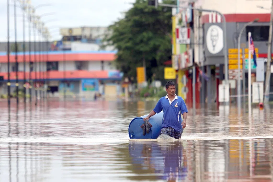Kota Tinggi is among the worst-hit districts in Johor.