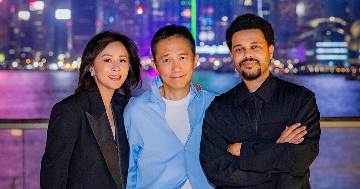 ‘Perfect weekend with The Weeknd’: Actor Tony Leung meets Canadian singer Weeknd in Hong Kong