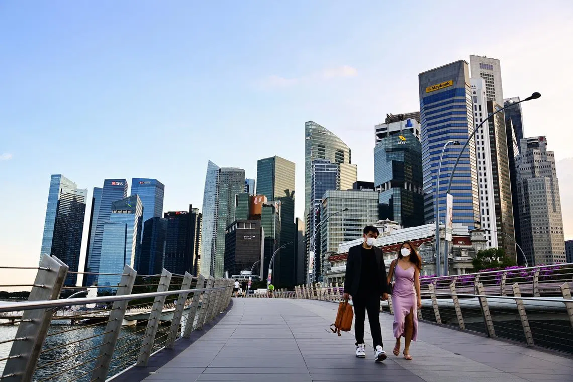 Singapore ranked third in the study of 27 countries on where families can relocate to earn more.
