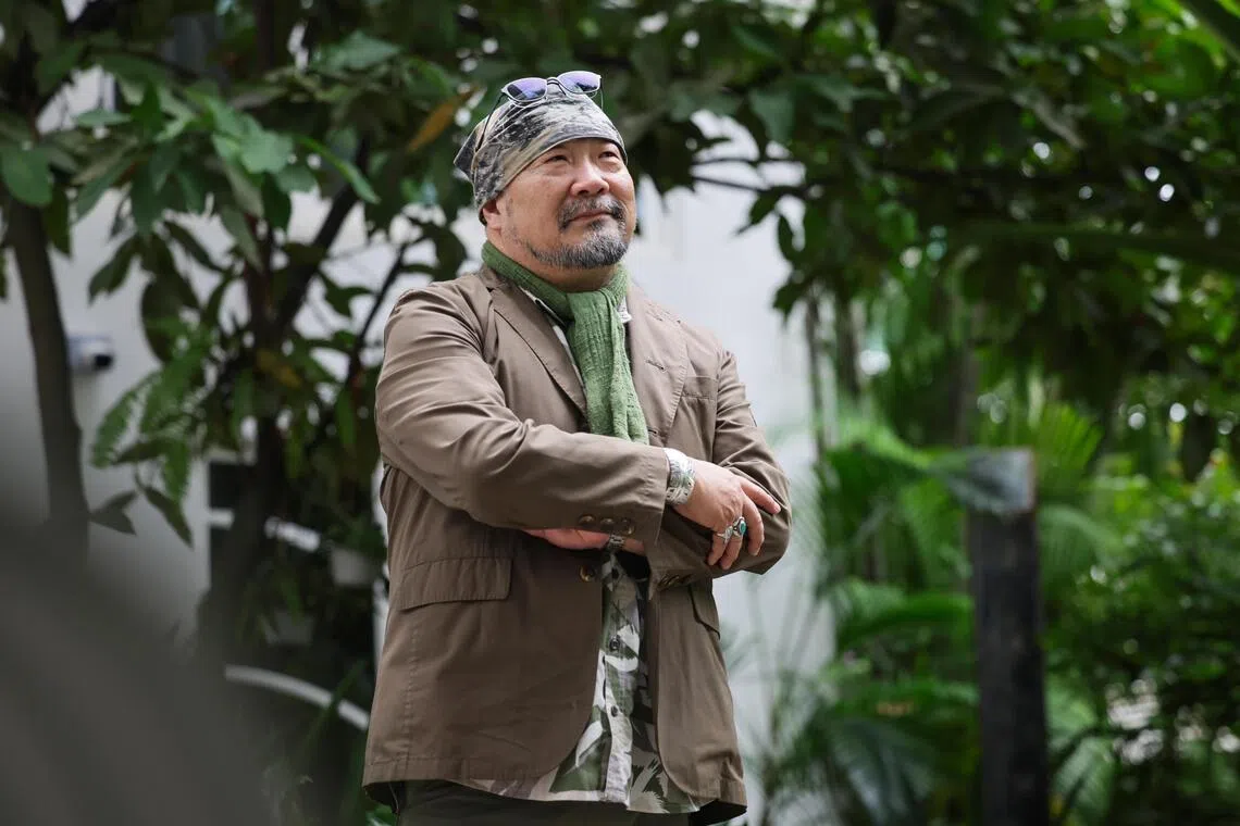 ST20251217_202558400455: Gin Tay/ hsphoto/ Chin Hui Shan/
Portraits of Japanese wildlife photographer Makoto Ando 61, at Photographic Society Singapore on Dec 17, 2025.