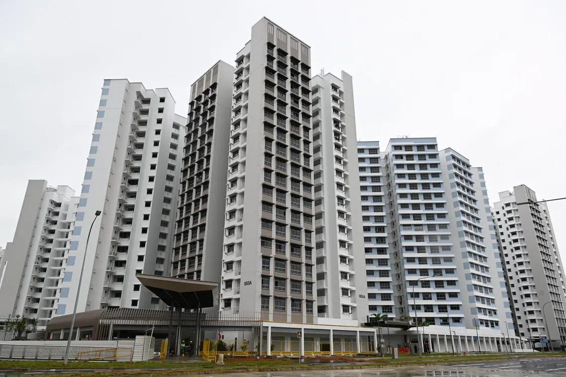 Waterway Sunrise II is progressively completed and flat buyers have started to collect the keys to their new home.