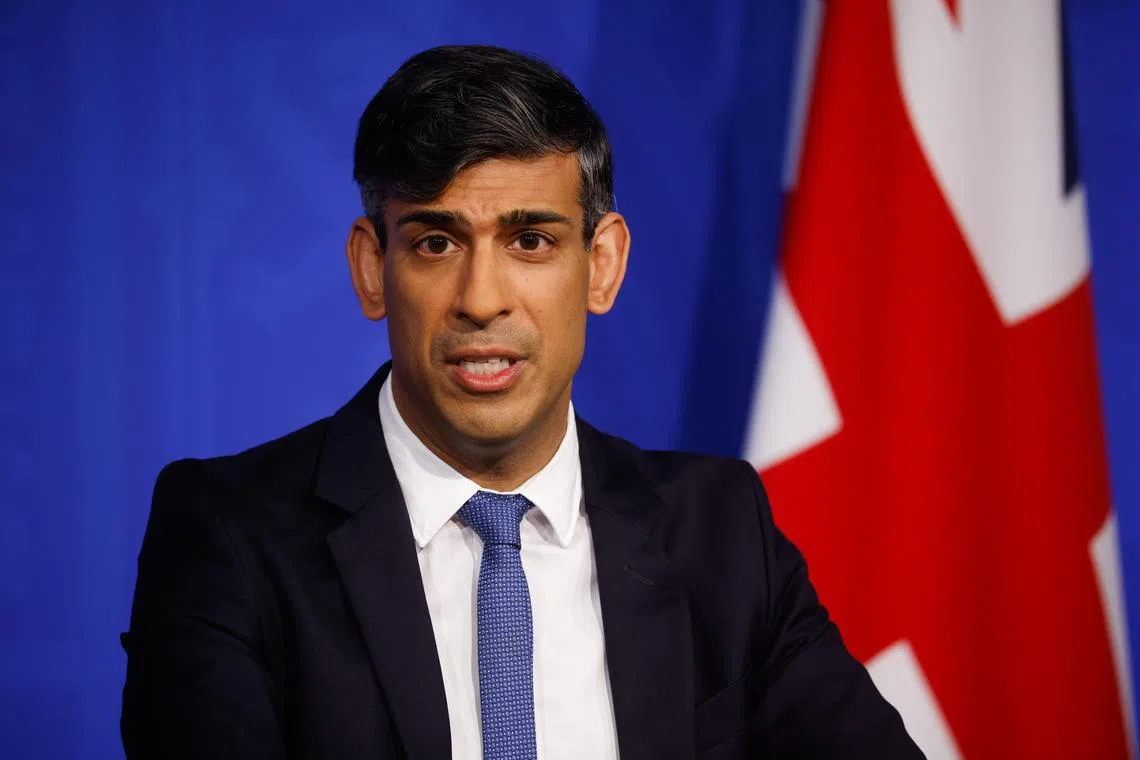 British PM Rishi Sunak and his ruling Conservatives have been seeking to push through legislation to regard the Rwanda as a safe third country. 