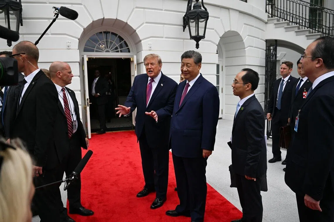 US President Donald Trump hosted Chinese President Xi Jinping for a state visit in September 2026.