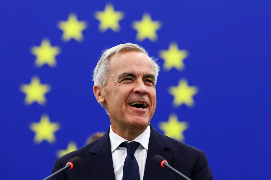 Canada, EU face limits to relationship after symbolic EU overture to Carney