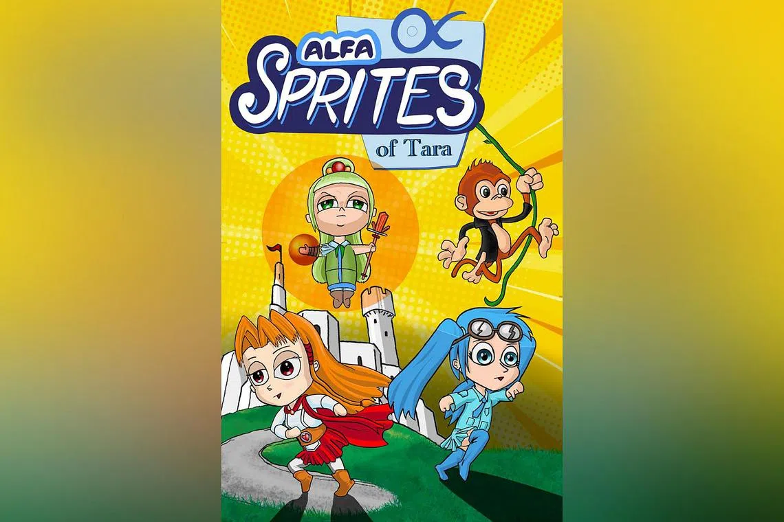 The AlfaSprites are a band of seven mischievous and impulsive sisters on the Island of Tara who possess the powers to grant wishes.