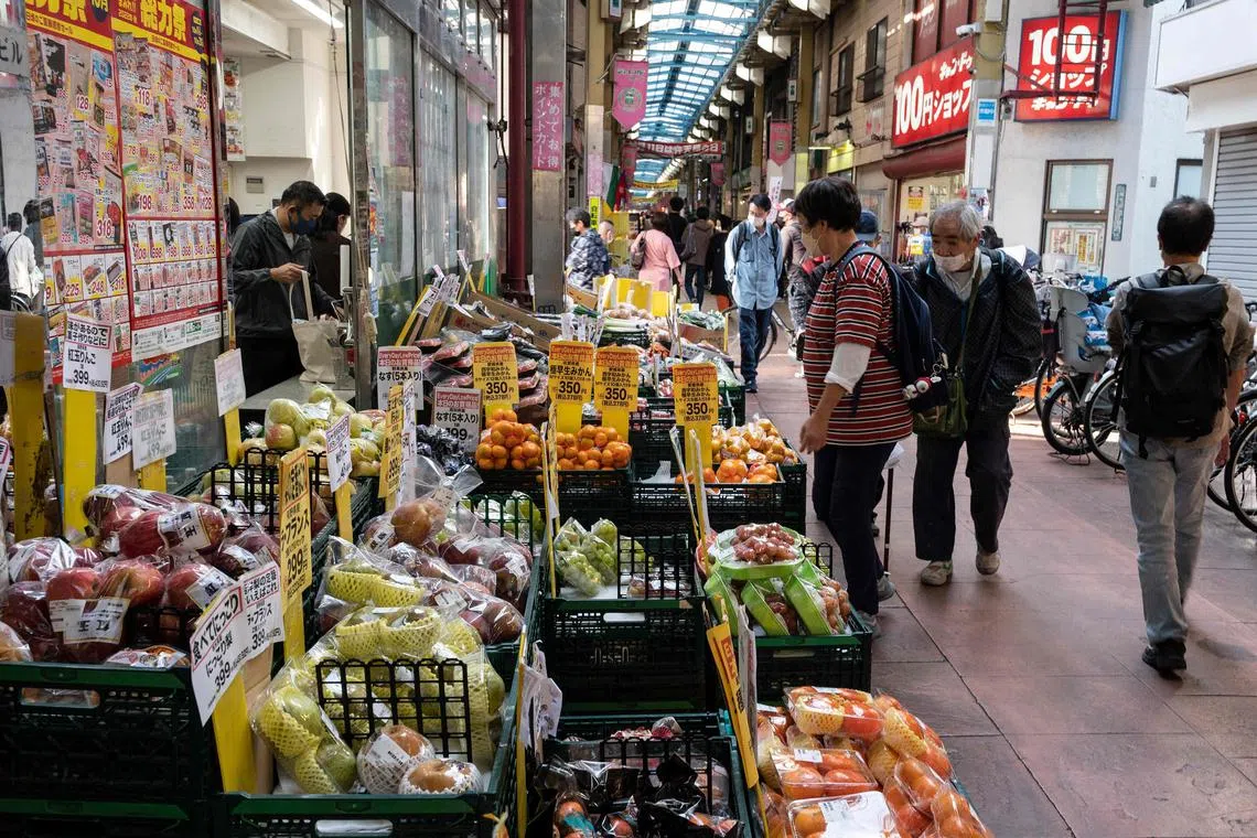 Core consumer inflation in Japan hit a fresh 40-year high of 3.7 per cent in November as companies continued to pass on rising costs to households.