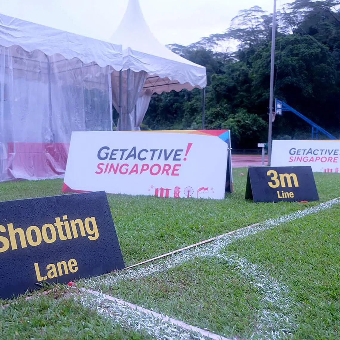 Two participants were injured after a "breach of protocol" during the archery Pesta Sukan at the Bukit Gombak Stadium on July 13.