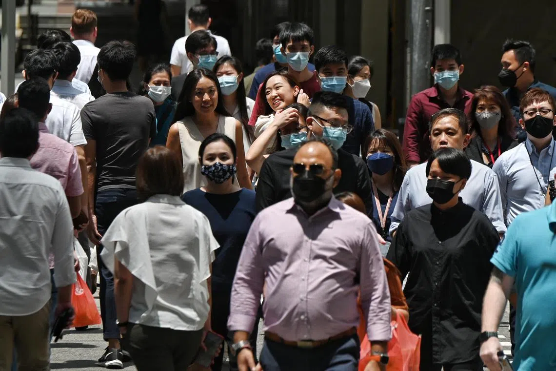 Singaporean's real median income grew at 2.1 per cent in 2022. 