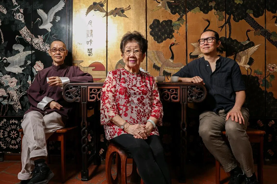 Chinese opera doyenne Joanna Wong, 87, takes the stage and works with nephew, artist Ming Wong