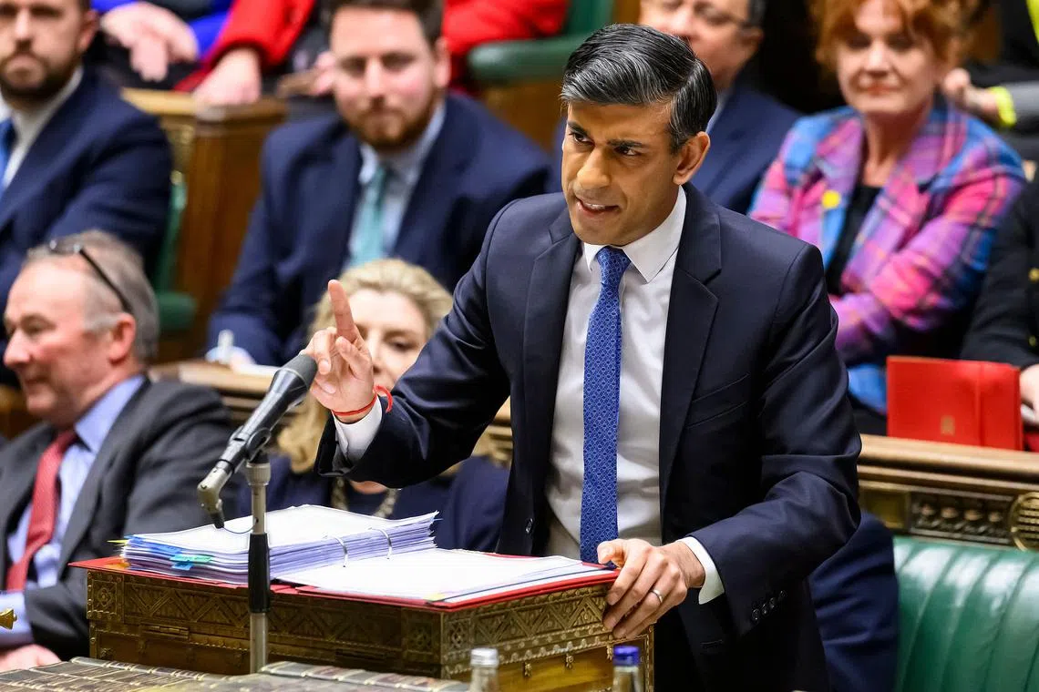 British PM Rishi Sunak said a new policing protocol would help ensure the safety of lawmakers, some of whom have suffered intimidation and abuse over Israel's war against Hamas.