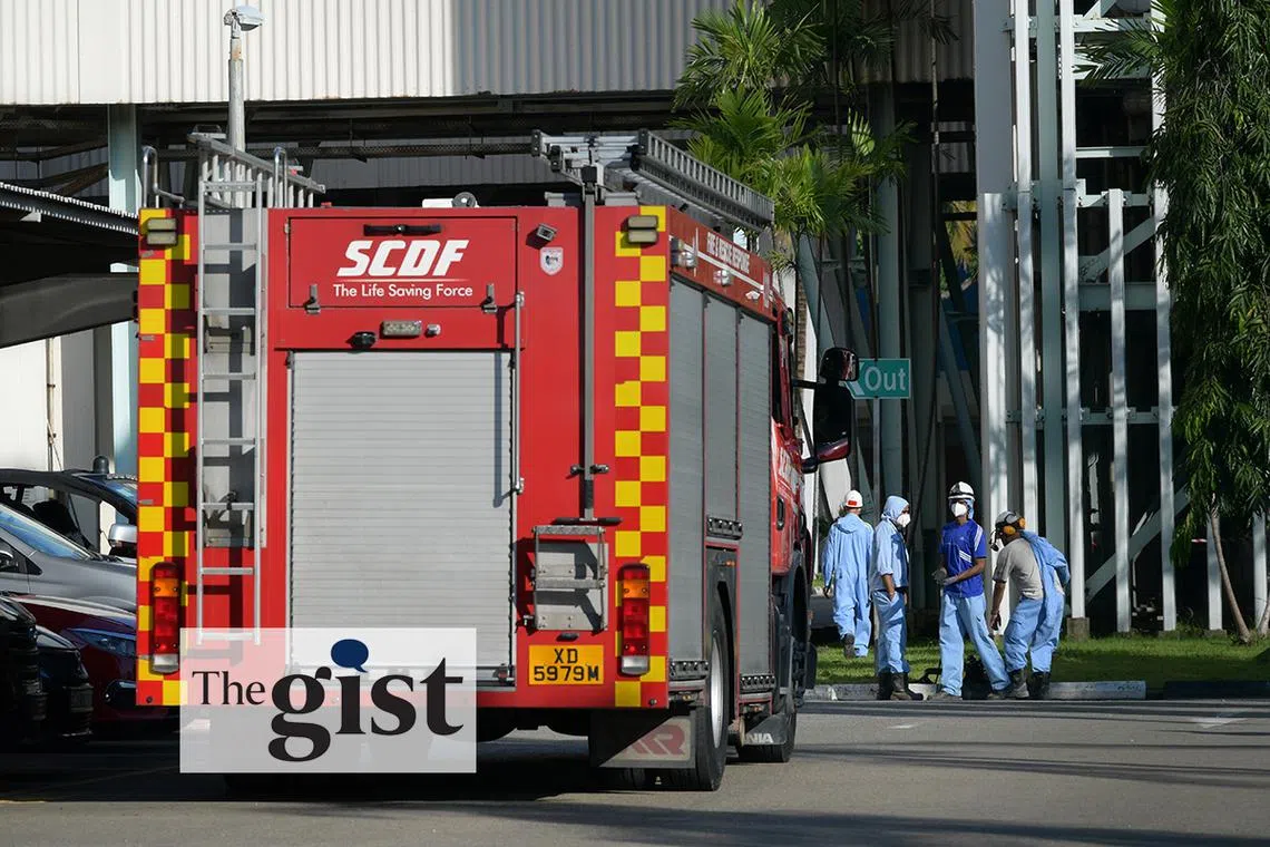 A series of safety measures were put in place by NEA following the 2021 Tuas Incineration Plant explosion.