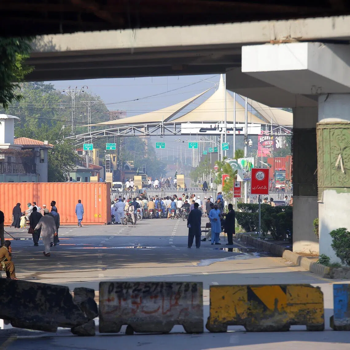 The PTI-ruled province was placed under emergency rule following days-long anti-government protests demanding Imran Khan’s release.