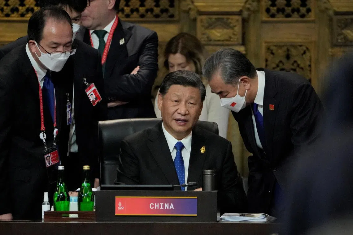 Chinese President Xi Jinping on Tuesday asked the G-20 wealthy nations to contain the fallout from interest rate hikes, as the US Federal Reserve moves aggressively to fight inflation.