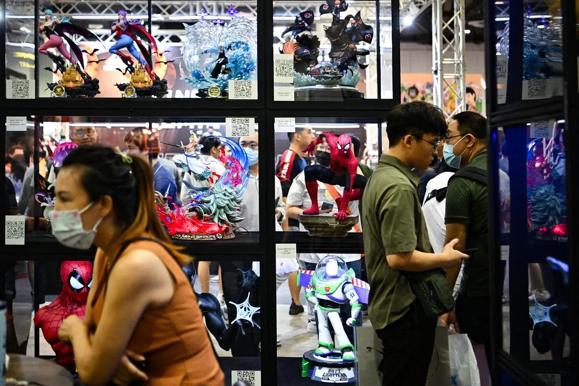Singapore Comic-Con will once again take place at Sands Expo and Convention Centre in 2024. 