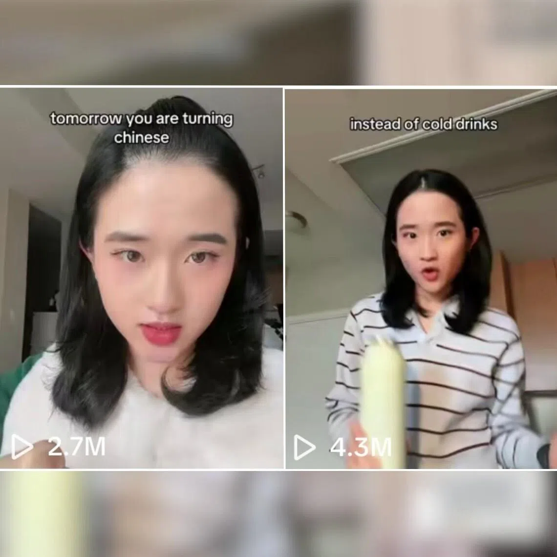 The origins of the trend can be traced to American-Chinese creator Sherry Zhu. 