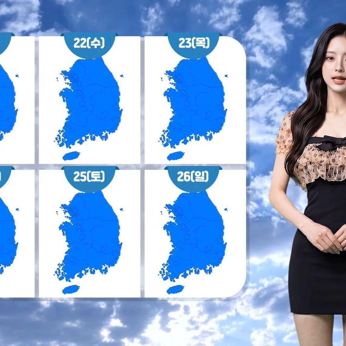 Critics argued that virtual presenter Kim Si-a’s tight, revealing outfit objectified female presenters and reinforced gender stereotypes.