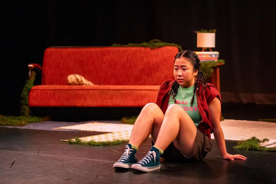 Singaporean theatremaker Cheryl Ho's monologue I Am Seaweed plays at the M1 Singapore Fringe Festival 2025. 