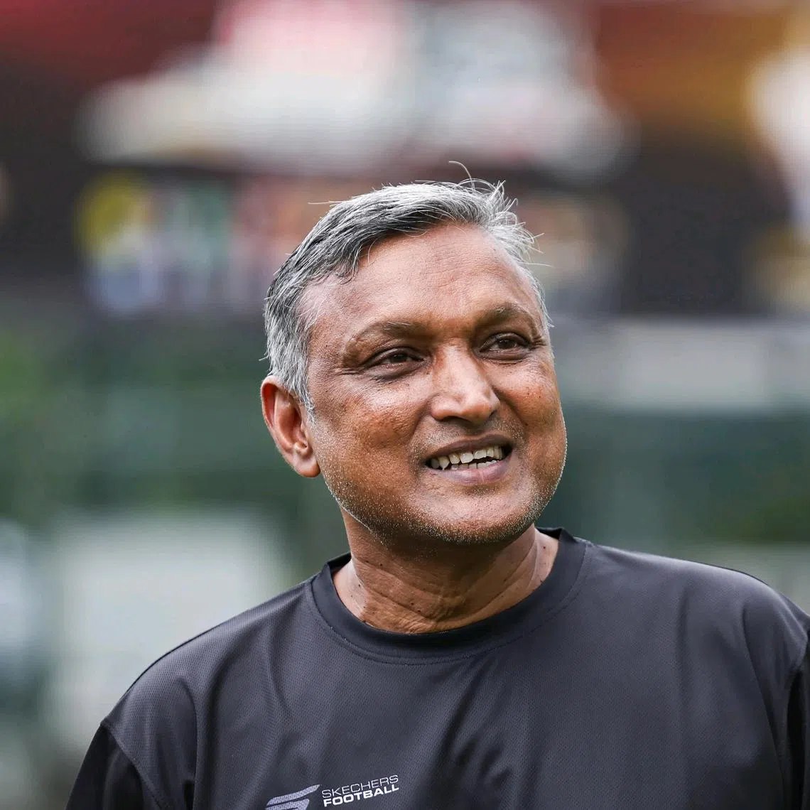 Former Singapore international V. Sundram Moorthy says the 'fire is still burning' and hopes to coach the Lions again one day.