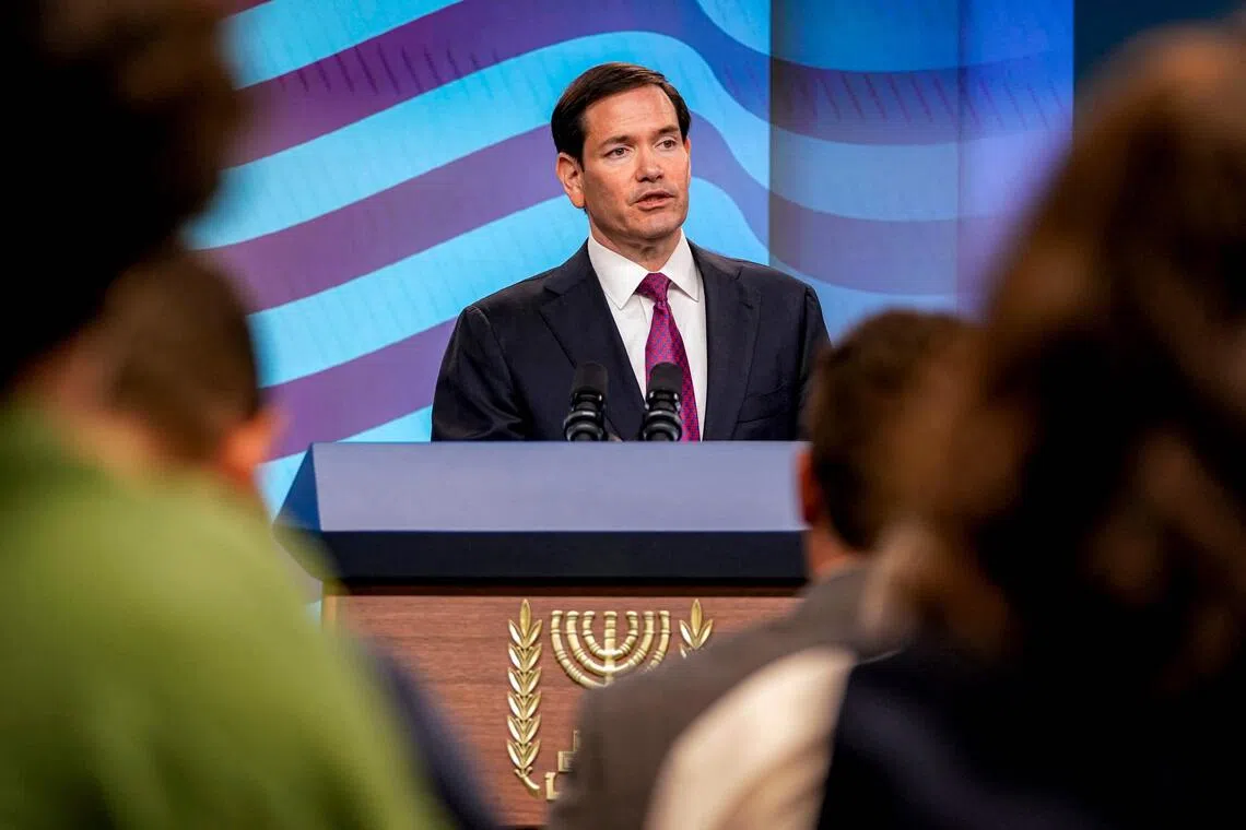 His remarks were in harmony with those of Mr Netanyahu, who reiterated that Israel “must make sure Hamas is eliminated”.