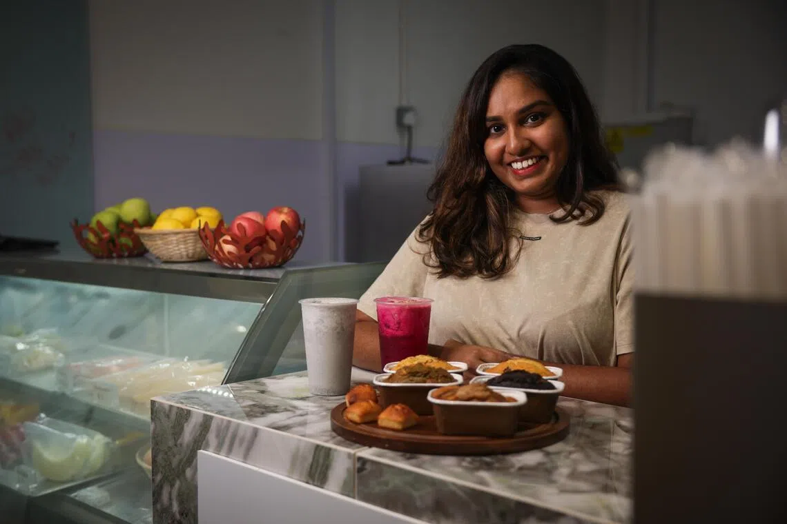 Aiswarya sold her cafe in Rowell Road and scaled back operations to a takeaway kiosk in the Central Business District.